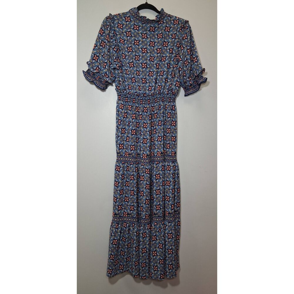 Max studio womens xl tiered maxi dress cottagecore fairy boho resort beach boho - Picture 5 of 8